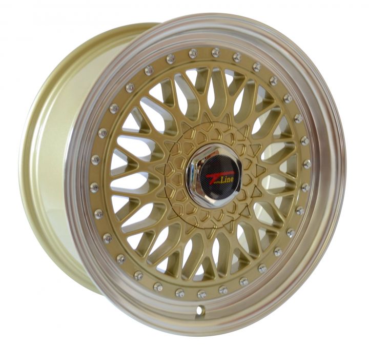 GTP Wheels<br>GTP 040 - Gold poliert (17x7.5)